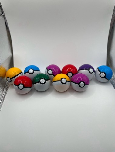 Pokemon balls with - 10,