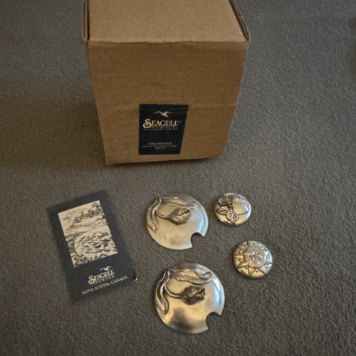 Seagull pewter couvercles - seagull,