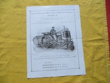 SOMUA Société d'Outilage Mécanique et d'Mininage d'Artillerie Motoroculteur type A