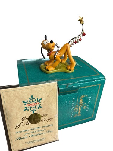 Wdcc disney pluto christmas - wdcc,
