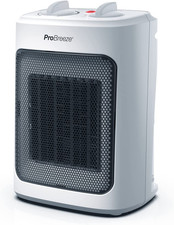 Mini Chauffage Céramique 2000W | Fonction Chaud/Ventilateur, Anti-Renversement