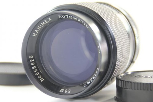 Hanimex canon 135mm auto - f2.8,