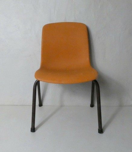 Chaise enfant plastique - enfant, orange