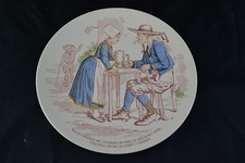 ANCIENNE ASSIETTE SARREGUEMINES HUMORISTIQUE
