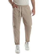 Jeans Jogger Homme Coupe Regular Joggings Rupture Casual Différentes Couleurs