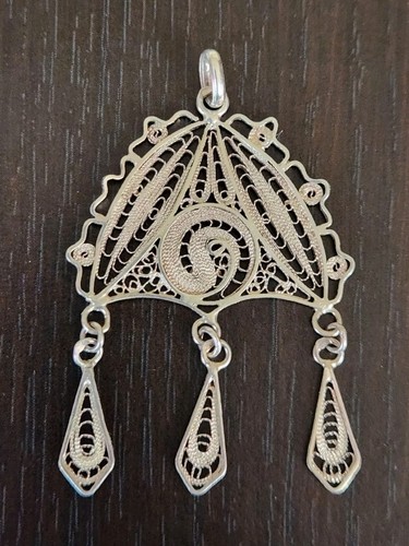 Pendentif ancien argent - pendentif,