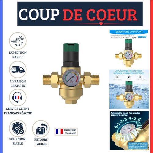 Réducteur pression eau - pression, d'eau