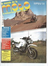 LE MONDE DE LA MOTO N°96 KAWA 550 GPZ / NORTON COMMANDO 850 ROADSTER / GUZZI V65