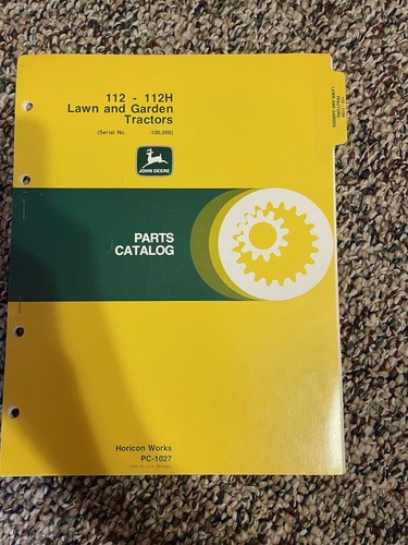 John deere 112 112h garden - 112,