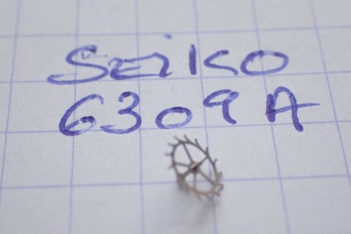 Seiko 6309a roue d - roue, d'ancre