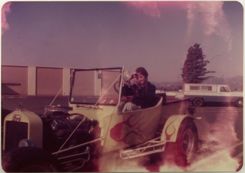 Found photo hippie girl - photo,