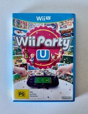 Wii Party U Inc Artwork Nintendo Wii U Like New Mint Disc AU