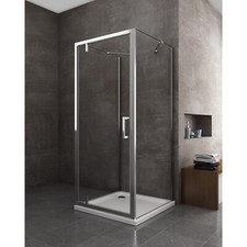 Cabine de douche avec 2 parois