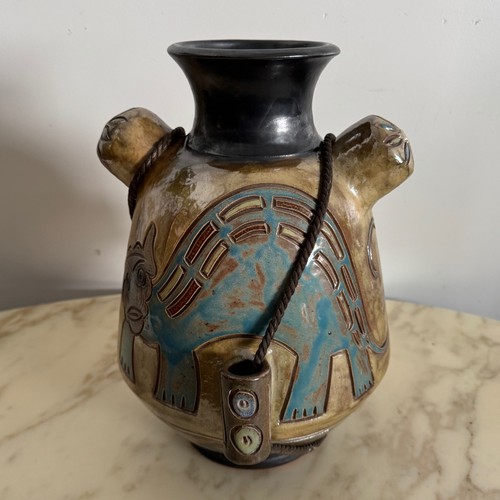 Vase grès émaillé par - en,