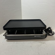 Swissmar KF-77041 GRILL ONLY Electric 8 Person Raclette Party Classic 1200W READ