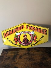 PLAQUE METAL PUBLICITAIRE