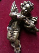 Tableau ANGE doré sur velour