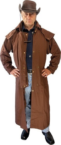 Duster manteau noir - duster,