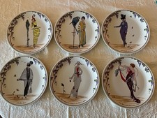 6 assiettes a dessert villeroy