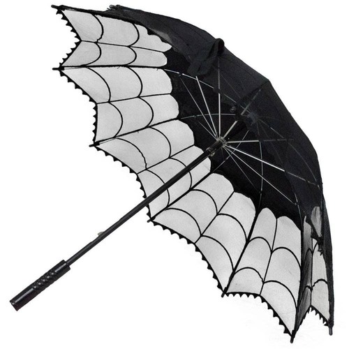 Ombrelle spiderweb noire - , en