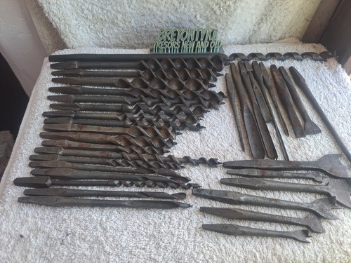 Lot outils anciens - , menuiserie