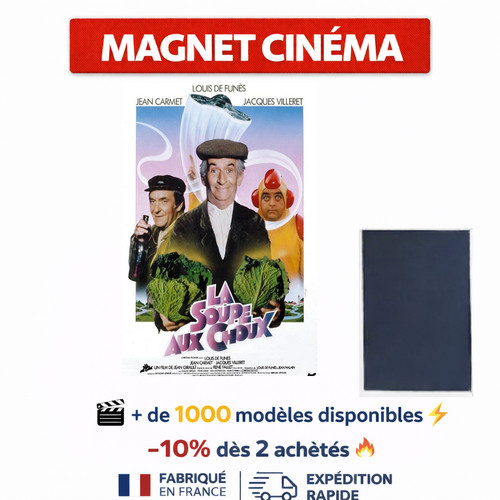Magnet film soupe aux choux - soupe,