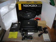 BOXED NEO GEO CD FRONT LOADER CONSOLE 1ST RUN MODEL JAP IMPORT!