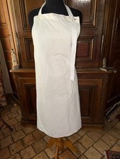 Antique large craft apron, pu cotton kitchen ref No. 11