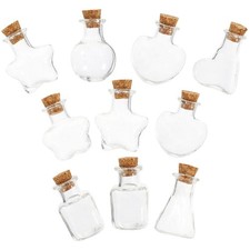  10 Pcs Bouteille En Verre