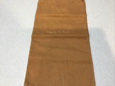 GUCCI BROWN   drawstring Pouch