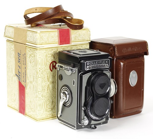 Tlr rolleiflex grey - tlr, t