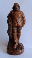 Brittany terracotta old Dieppe sailor Breton fisherman signed Beaugrand