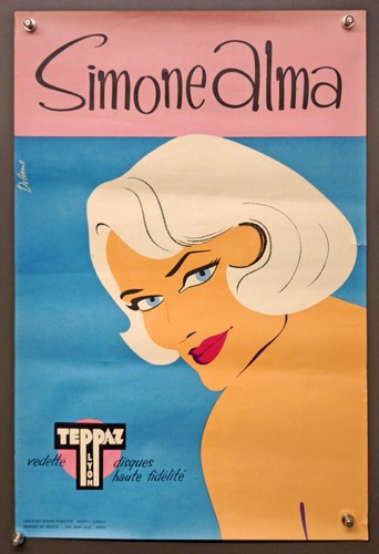 Delorme 1960 poster - -,