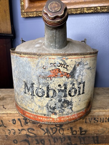 Vintage original mobiloil - vintage,
