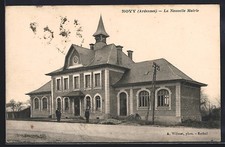 Old postcard Novy / Ardennes, La Nouvelle Mairie 1933 