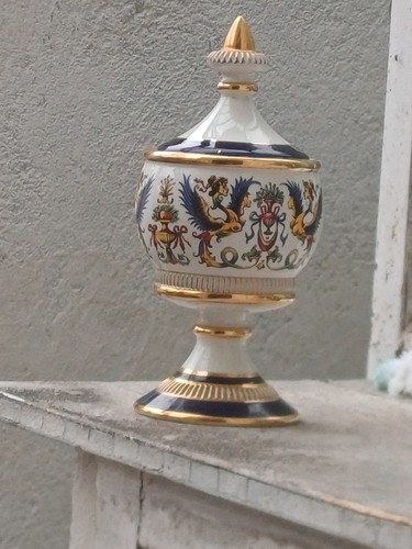 Bonbonnière faïence - en,