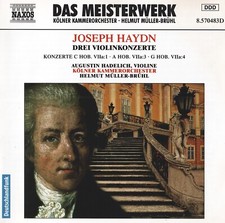 HAYDN 3 Concertos pour Violon