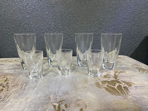 Lot verres cristal j - de,