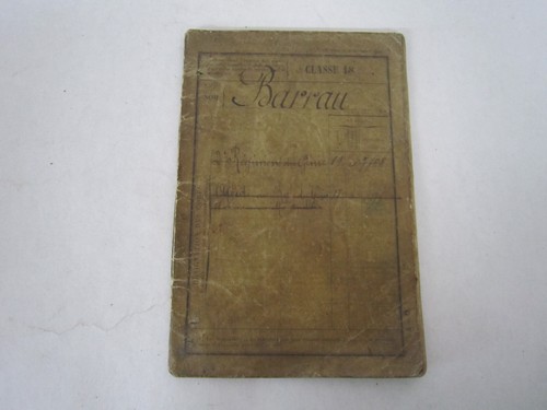 Livret individuel militaire - livret,