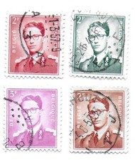 TIMBRES BELGIQUE 1957, ROI