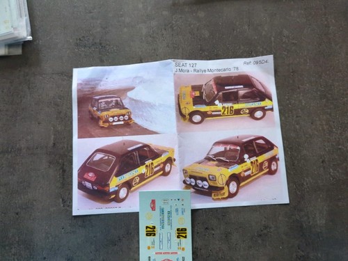 Decal decalc seat 127 - decal,