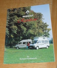 Renault Trafic Rainbow Richard Holdsworth Motorhome Brochure 1992-1993