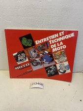 Entretein ET Technique de la Moto Paperback 1993 Revue MOTO Technique Vintage