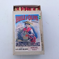 Boite d'allumettes ancienne