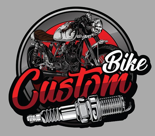 Moto custom bike biker - moto,