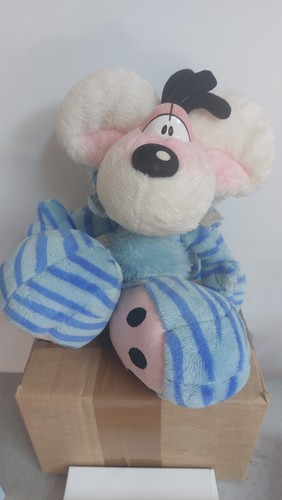 Peluche diddl zèbre bleu - peluche,