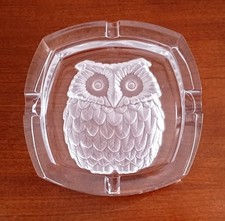 Superbe Cendrier en Cristal