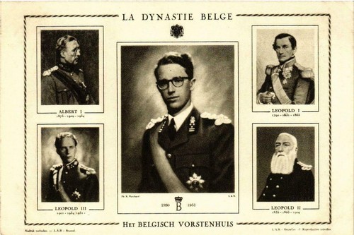 Cpa dynastie belge - ak,