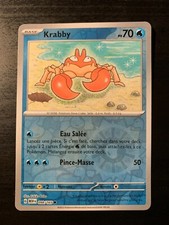 Carte Pokémon REVERSE Krabby