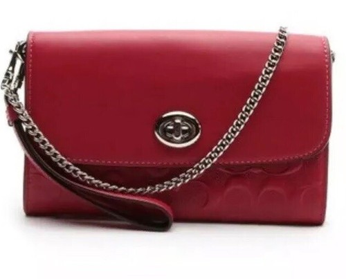 Coach crossbody debossed - crossbody,